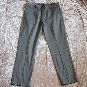 DOCKERS 32 30 SLIM STRAIGHT Men's Gray DRESS Pants SLACKS NEW